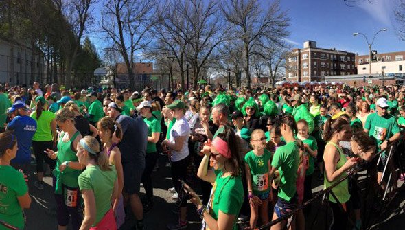 Green runners in Somerville