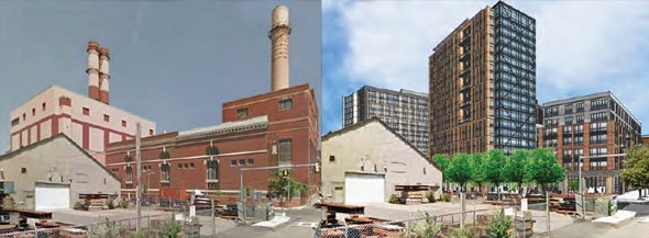 L Street proposal: Before and after