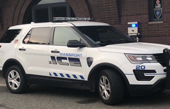 Massport police cruiser without the POL