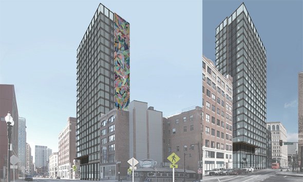 Proposed Kneeland Street hotel