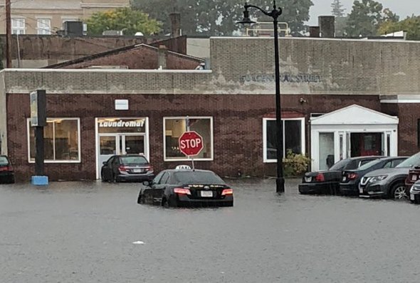 Flooding in Norwood