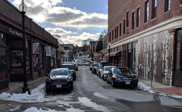 Birch Street in Roslindale Square