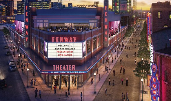Fenway Theater architect's rendering.