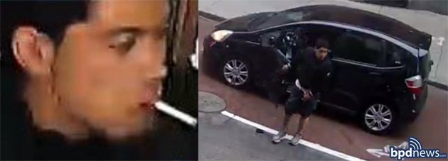Wanted suspect and car