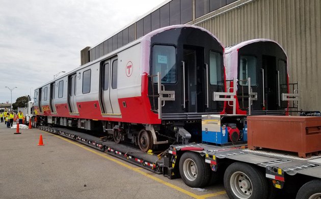 New Red Line cars