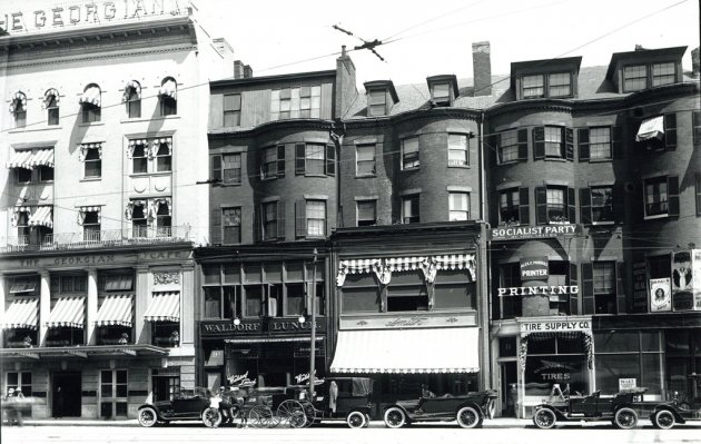 A block in old Boston