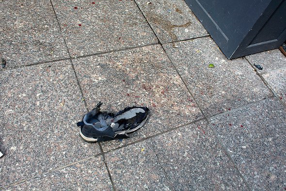 Bombed sneaker