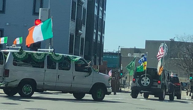 St. Patrick's sort of parade on Sunday