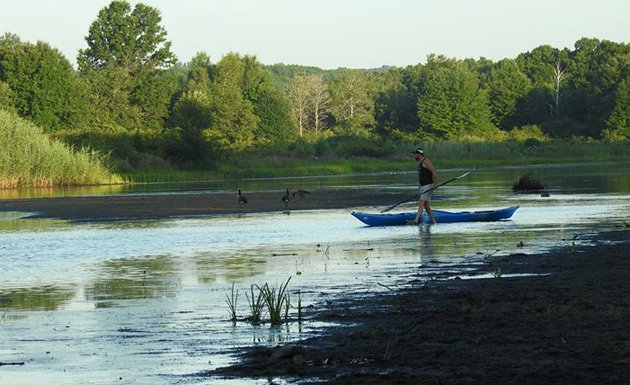 On the Charles River between Boston and Dedham