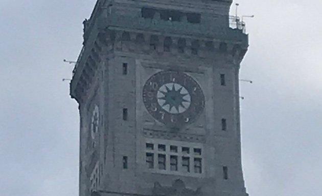 Custom House clock tower