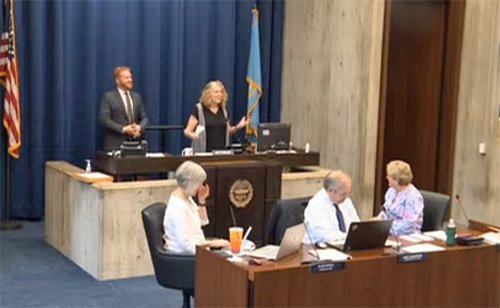 Rabbi Barbara Penzner addresses Boston City Council