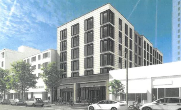 Rendering of proposed 1035 Commonwealth Ave.