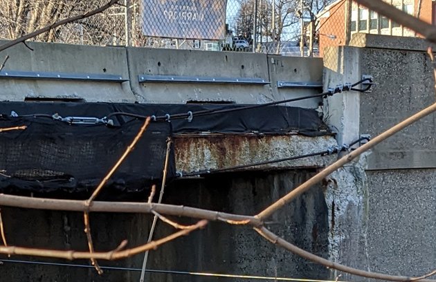 West Roxbury bridge in poor shape