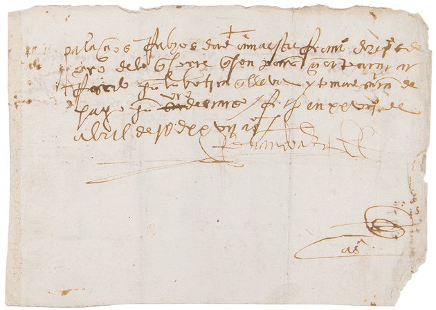Part of the Cortes letter