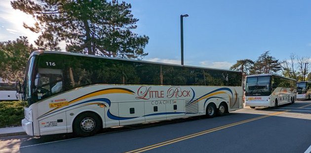 Shuttle bus from Arkansas
