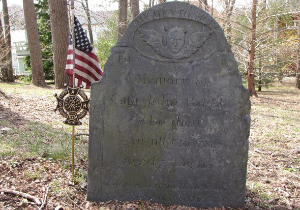 Capt. John Baker, died in 1781, aged 75.