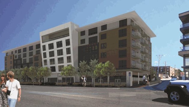 Rendering of proposed 500 Western Ave.