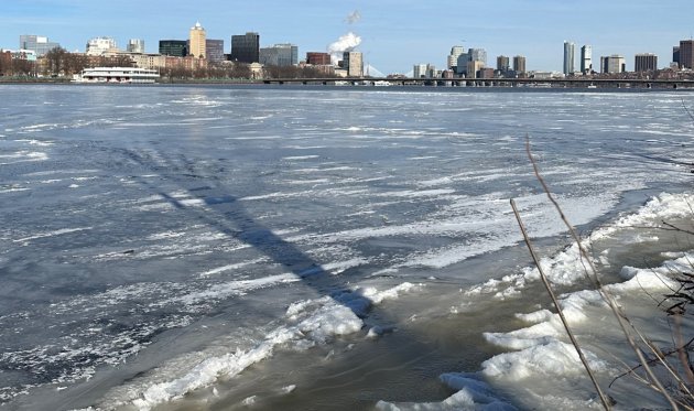 Frozen Charles River