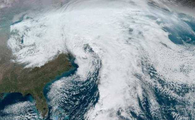 Storm over the Northeast