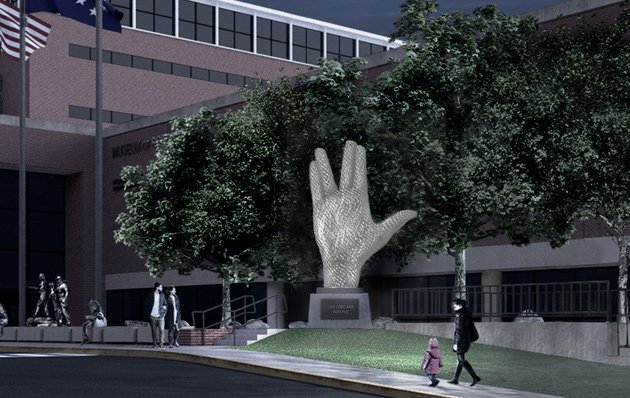 Proposed Leonard Nimoy memorial