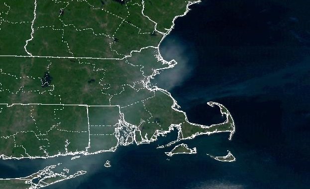 Smoke over New England