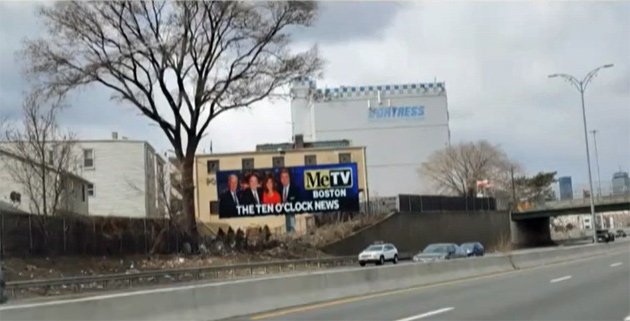 Proposed billboard on side of 93