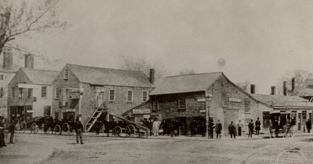 Warren and Dudley streets in the 1850s