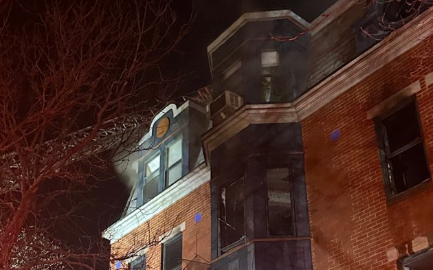 110 Northampton St. after fire
