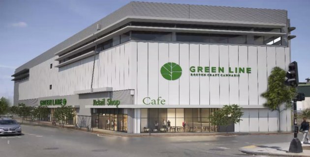 Revised rendering of Green Line facility