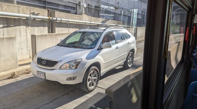 Woman in car refuses to back up from Silver Line Tunnel