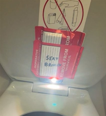 Not so hidden iPhone taped to toilet