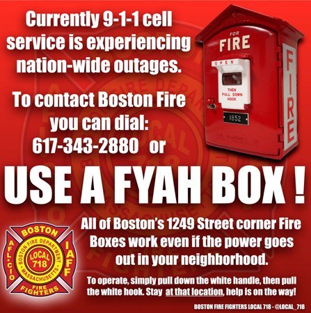 Boston fire boxes always work