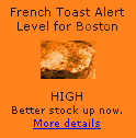 French Toast Alert is at 4 Slices