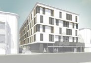 Proposed apartment building near Ashmont MBTA station in Dorchester