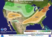 Drought prediction map shows New England continuing to stay dry over next 6 to 10 days