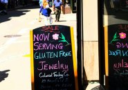Gluten-free option in downtown Boston