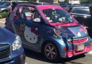 Hello Kitty car