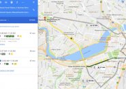 No Red Line on Google Maps