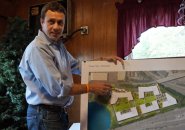 Jordan Warshaw shows his apartment proposal