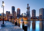 Proposed Venus tower on the Boston waterfront