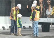 Small-fry construction worker