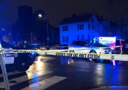 Shooting scene in East Cambridge