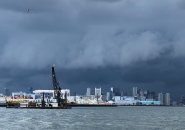 Storm over Boston