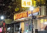 Snow in Chinatown
