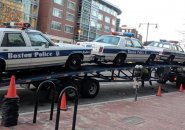 Old Boston Police cruisers