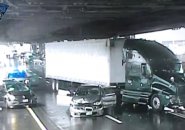 Crash that shut I-93 south into Boston