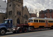 Trolley on Tremont Street