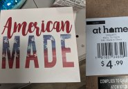 American made? No