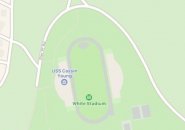 Apple Map showing a retired Navy destroyer in Franklin Park