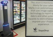 Marty the Stop and Shop robot in Quincy